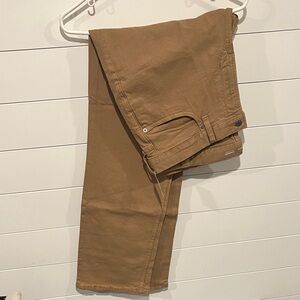 Old Navy Tan Straight-Leg Pants